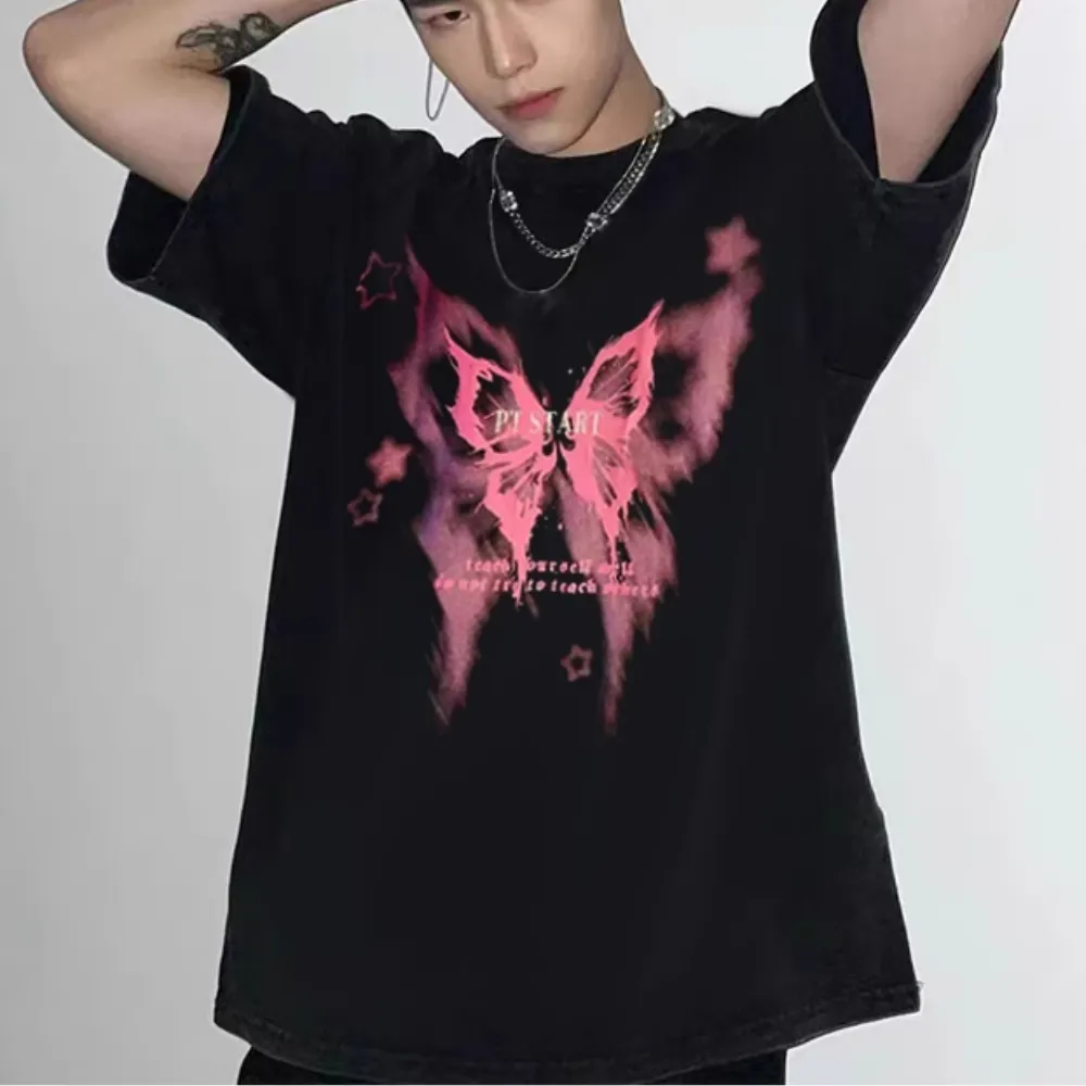 Dark Psychedelic Butterfly T-shirt