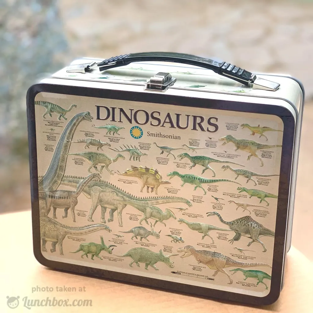 Dinosaurs Metal Lunch Box