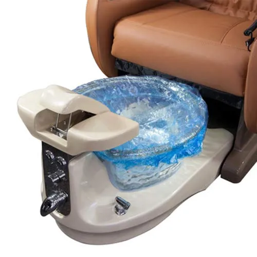 *Disposable Spa Bag Liner for Pedicure (Blue) - 100 pc