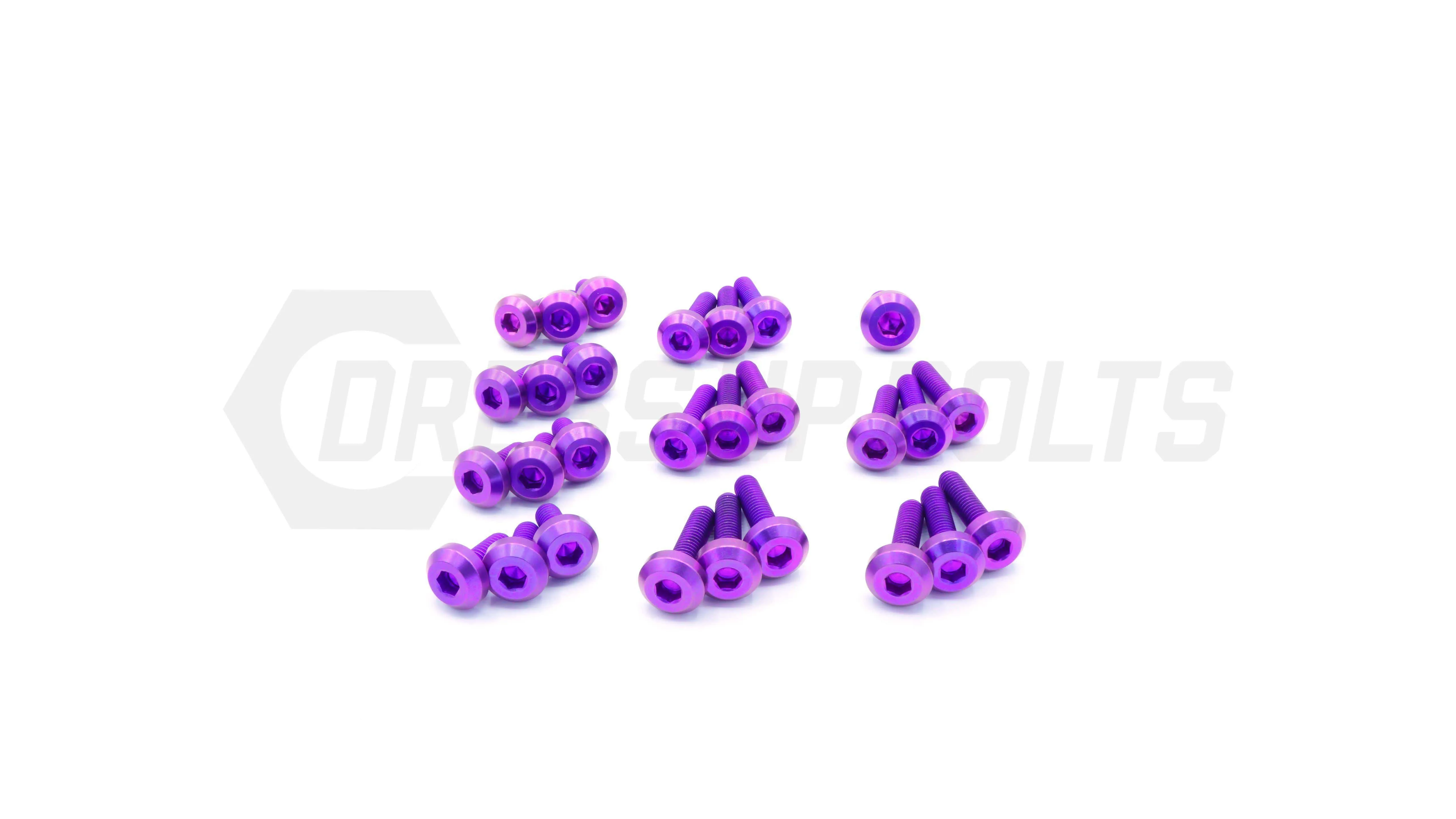 Dress Up Bolts Stage 2 Titanium Hardware Engine Kit - 4G63 Engine