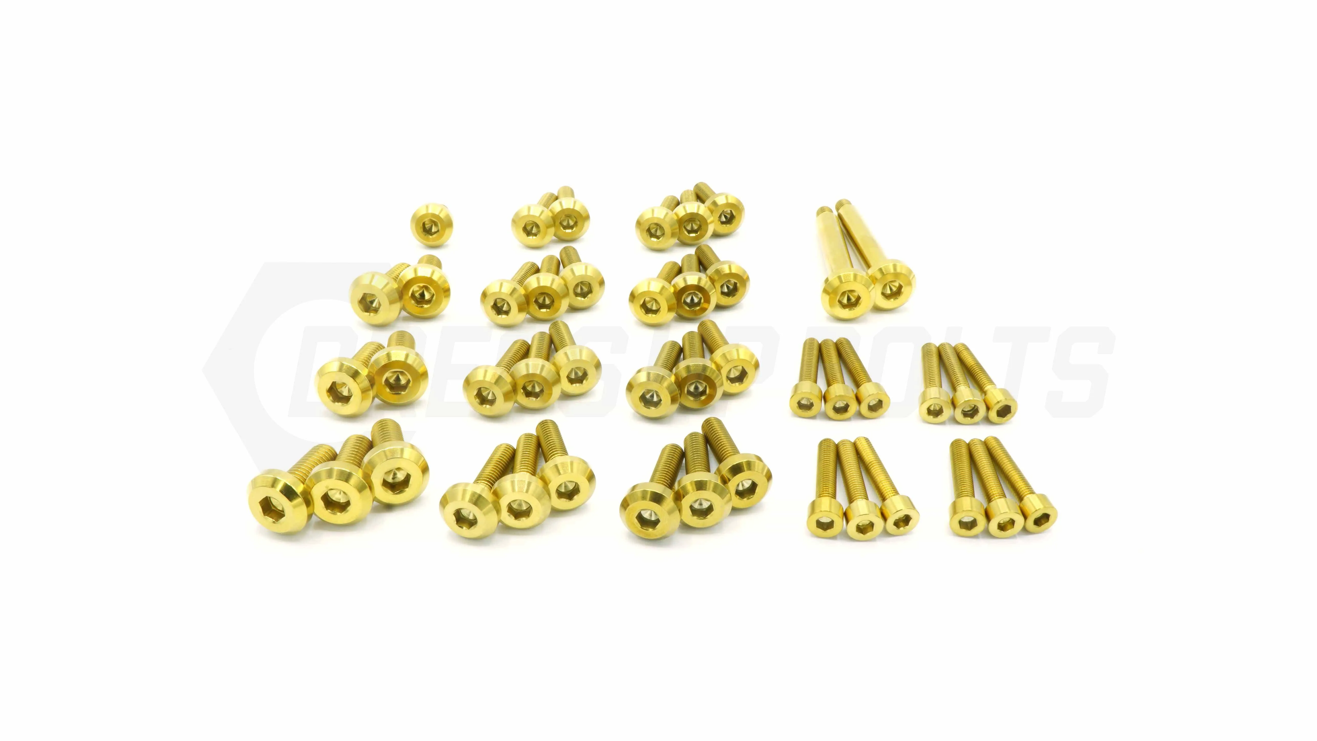 Dress Up Bolts Stage 2 Titanium Hardware Engine Kit - RB25 Engine