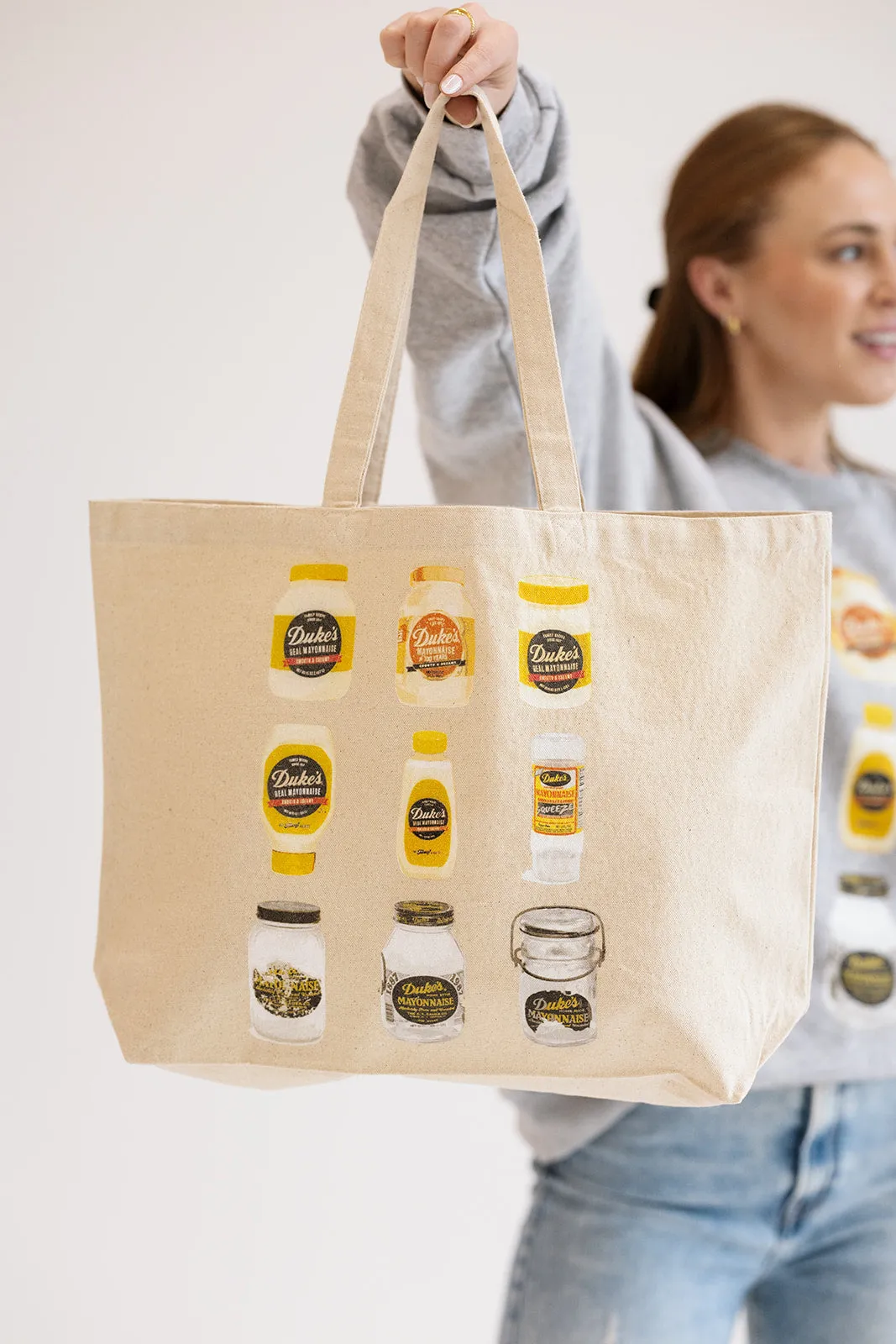Duke's Mayo Jar Tote Bag