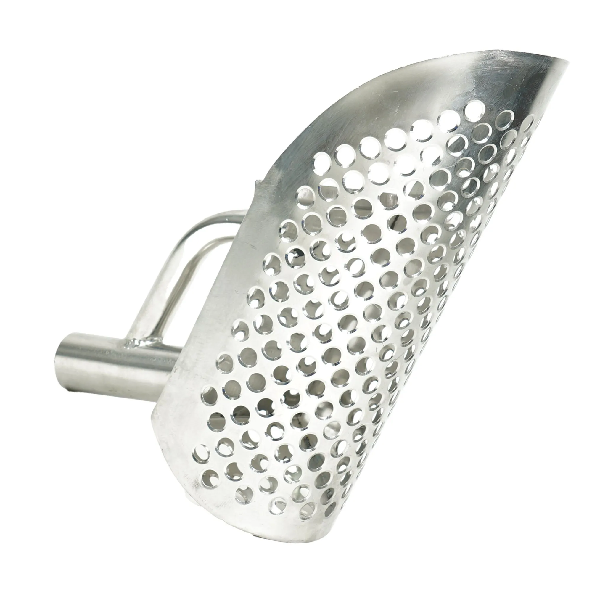 Dune Scoops Heavy Duty Stainless Steel Metal Detector Beach Scoop - Wet/Dry Sand