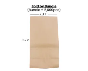 Expanding Brown Paper Bag No. 3 (5000pcs)
