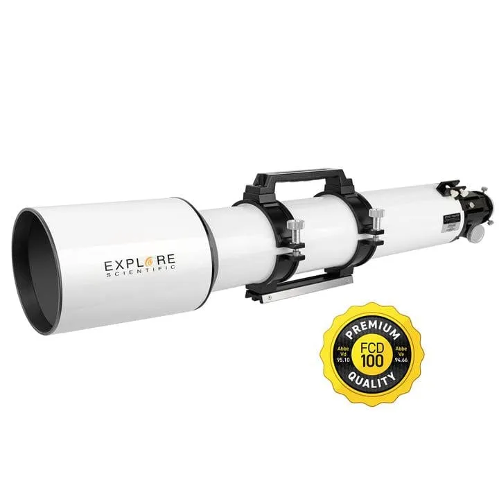 Explore Scientific 127mm Air-Spaced Triplet Apochromat Refractor Telescope - FCD100-127075-02