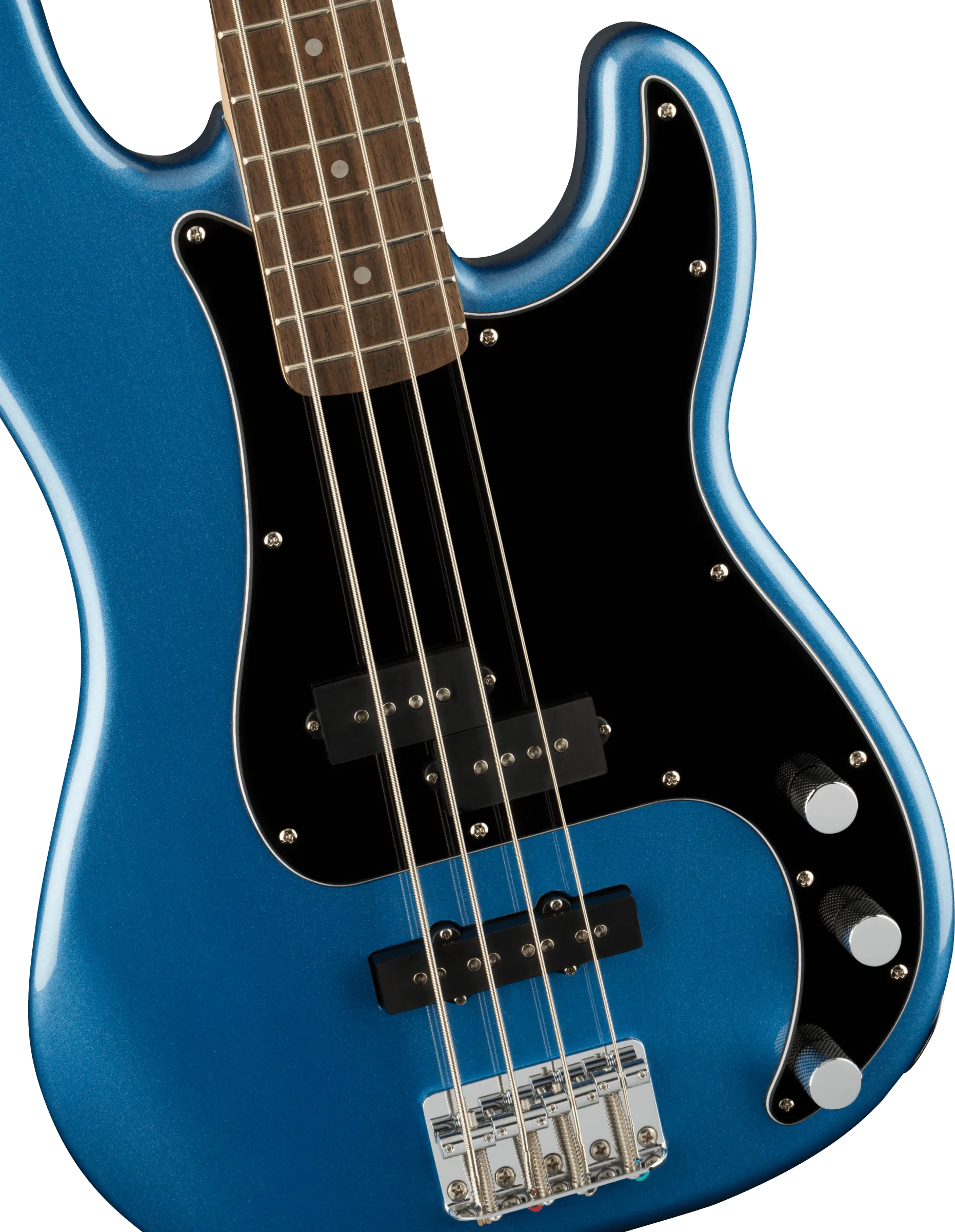 Fender Squier Affinity Series™ Precision Bass® PJ, Laurel Fingerboard, Black Pickguard, Lake Placid Blue