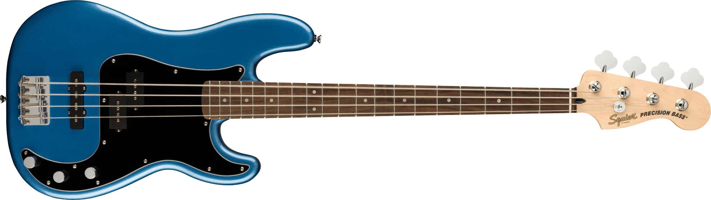 Fender Squier Affinity Series™ Precision Bass® PJ, Laurel Fingerboard, Black Pickguard, Lake Placid Blue