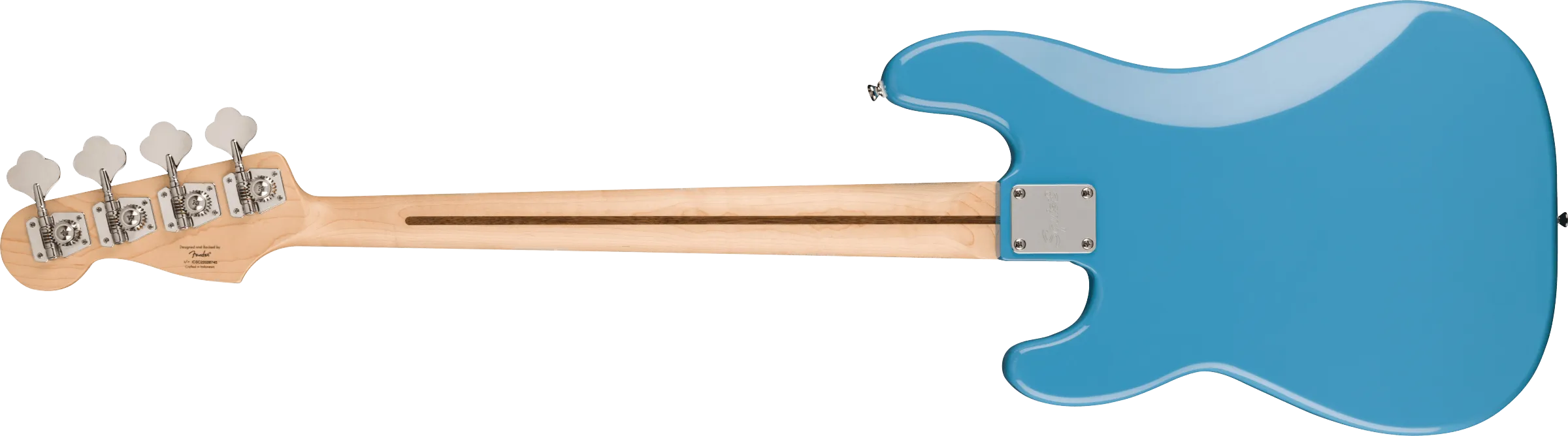 Fender Squier Sonic® Precision Bass®, Maple Fingerboard, White Pickguard, California Blue