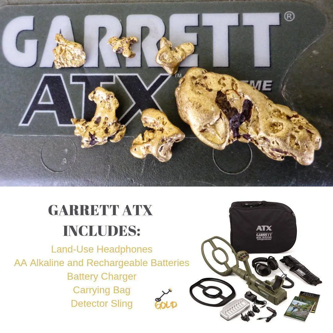 Garrett ATX Metal Detector Basic Package