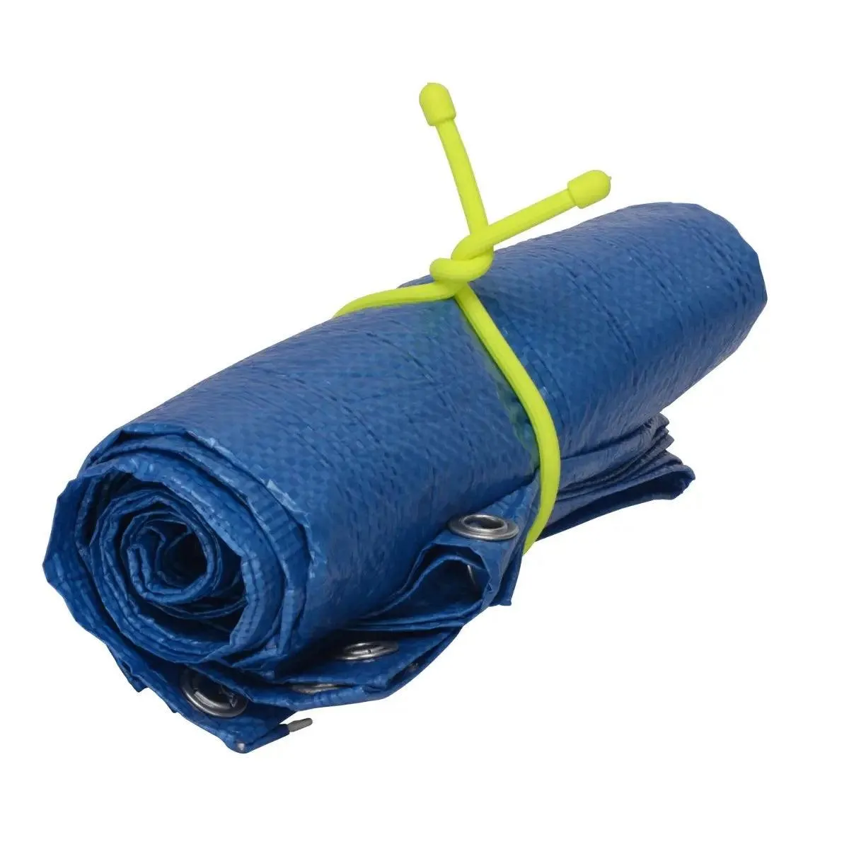 GEAR TIE REUSABLE RUBBER TWIST TIE(TM) (2pcs), Yellow NEON - length 18"