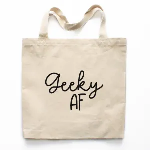 Geeky AF Tote Bag