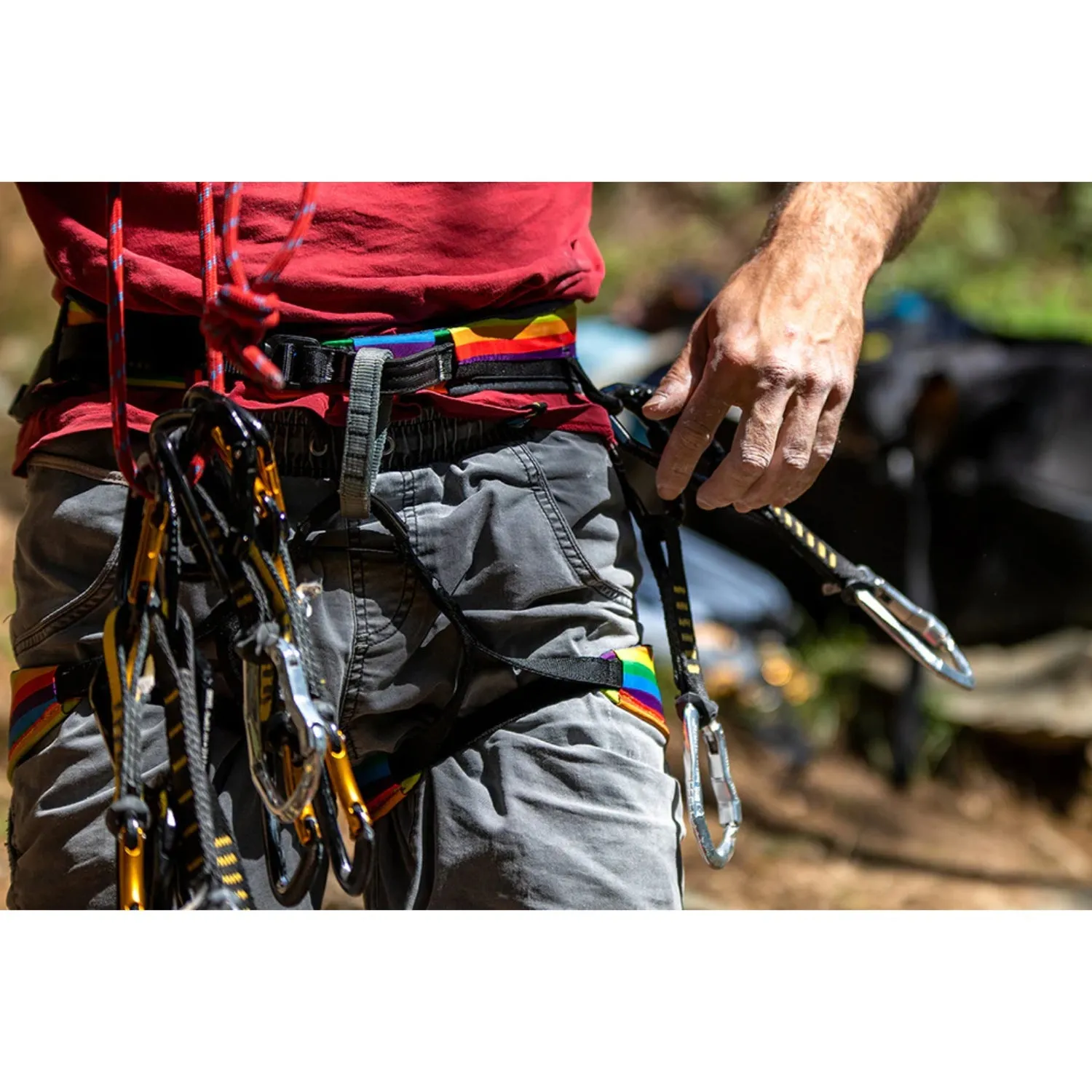 Grivel Trend Harness - Rainbow