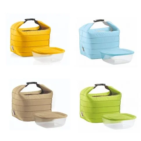Guzzini On The Go Handy Bio Thermal  Small Bag And Container Apple GZ3295084