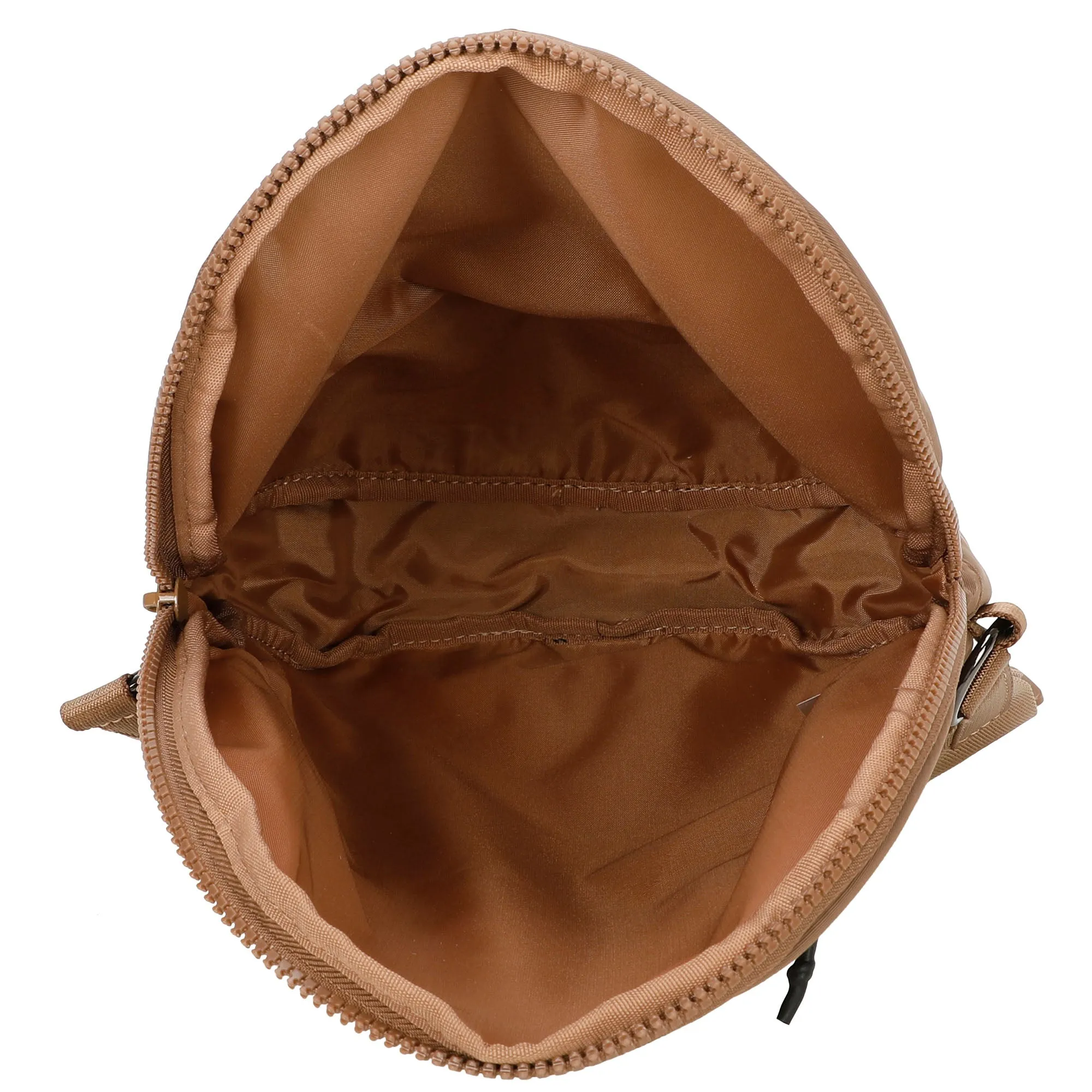 Hailey's Large Half Circle Nylon Bum Fanny Bag - Black