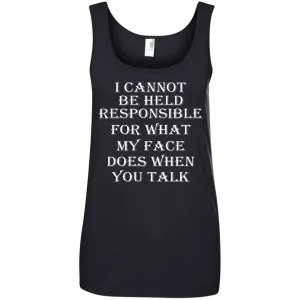 Held Responsible Ladies Tank Top