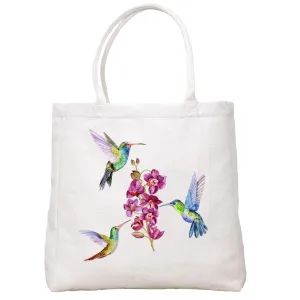 Hummingbird Trio Tote Bag