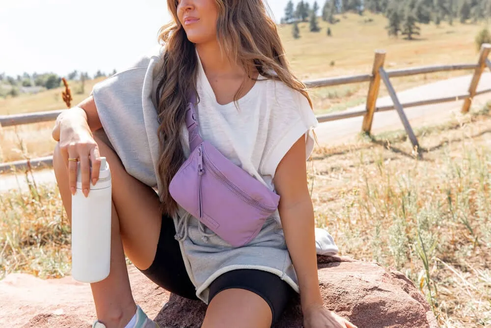 In Motion Belt Bag Mauve