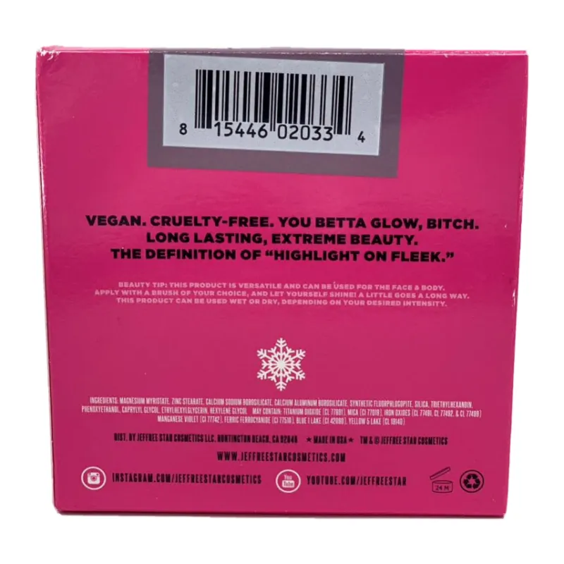 Jeffree Star Cosmetics Skin Frost Highlighting Powder - Lavender Snow
