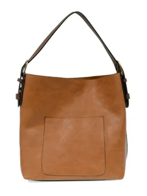 Joy Susan Classic Hobo Handbag- Hazelnut / Coffee Handle