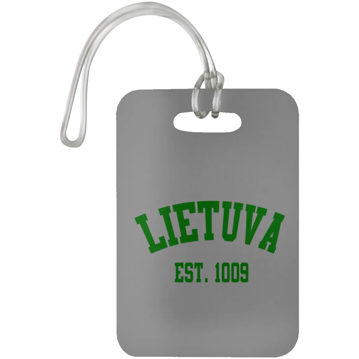 Lietuva Est. 1009 - Luggage Bag Tag
