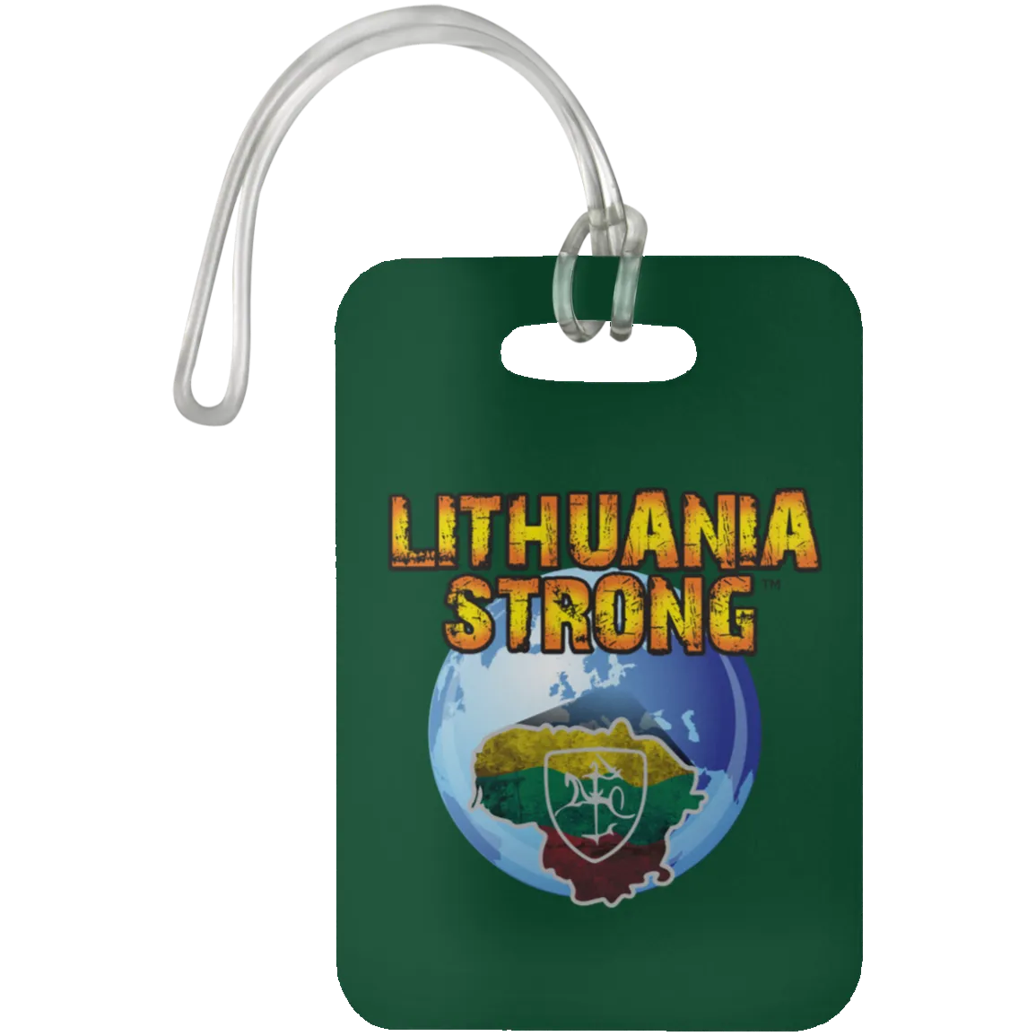 Lithuania Strong - Luggage Bag Tag