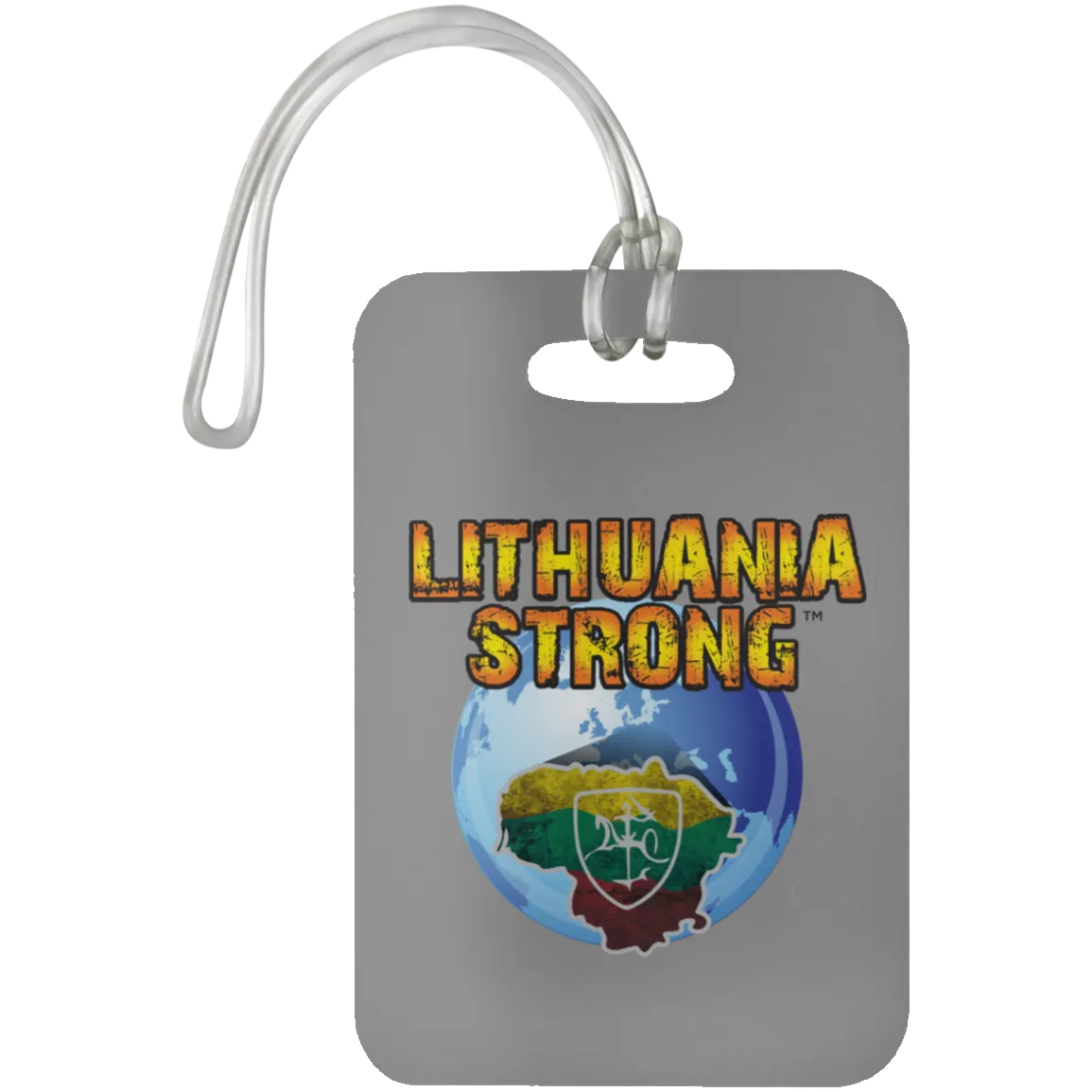 Lithuania Strong - Luggage Bag Tag