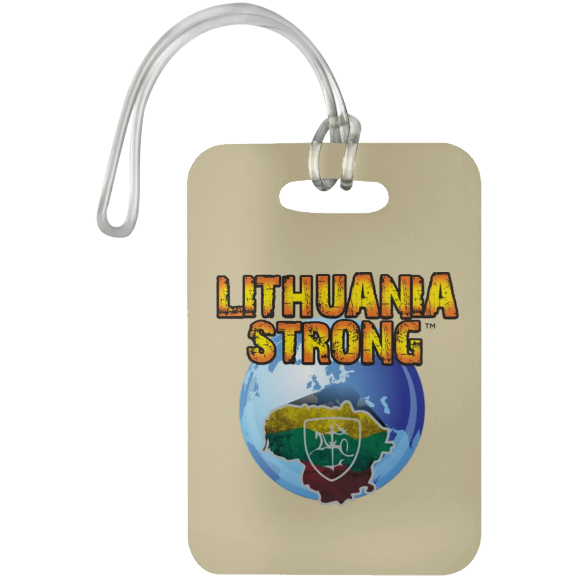 Lithuania Strong - Luggage Bag Tag