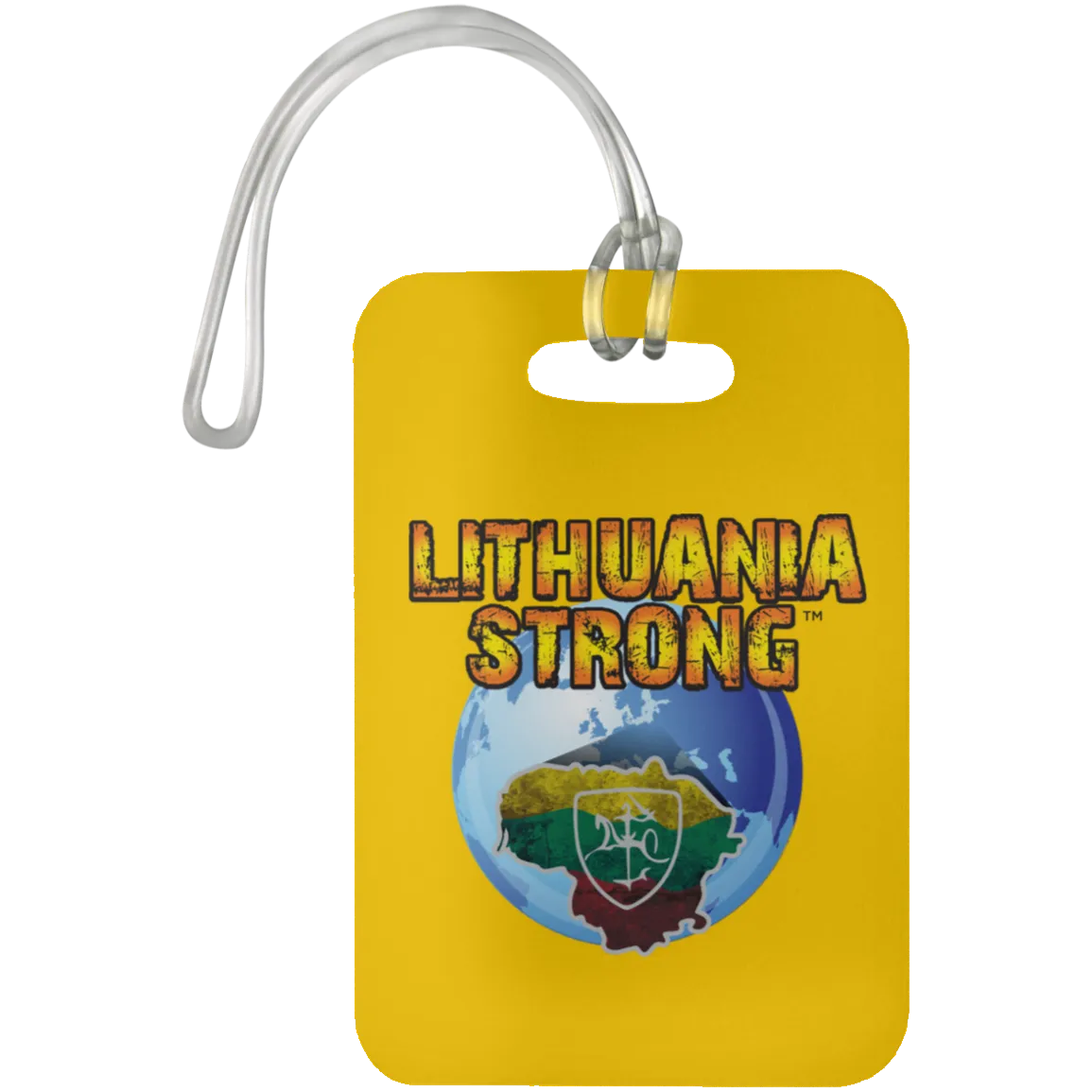 Lithuania Strong - Luggage Bag Tag
