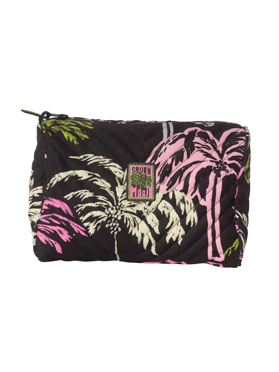 Lucy Large Pocket Bag in Neon Palmery