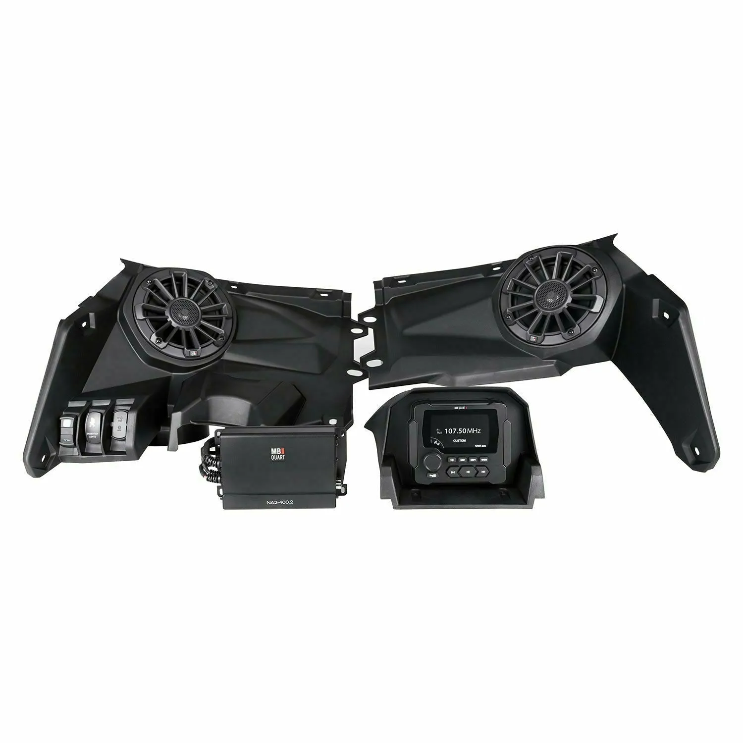 MB Quart Can Am Maverick X3 Stage 2 Audio System