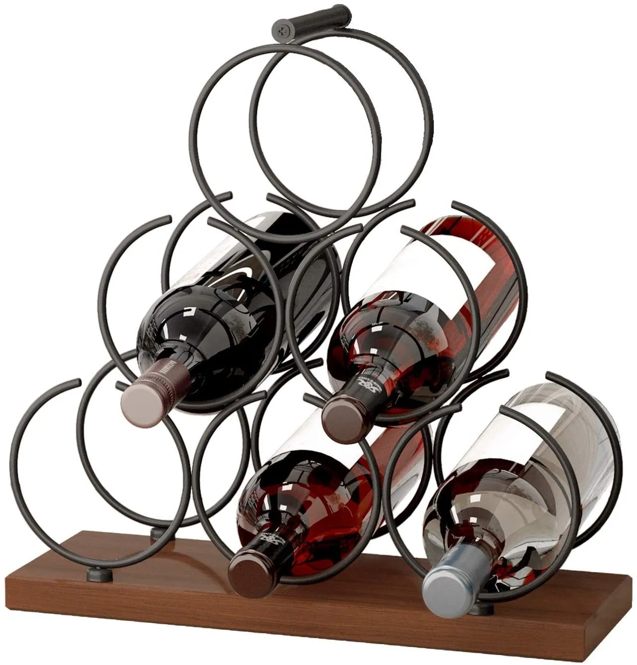 Mecor Countertop 6 Bottle Wine Rack