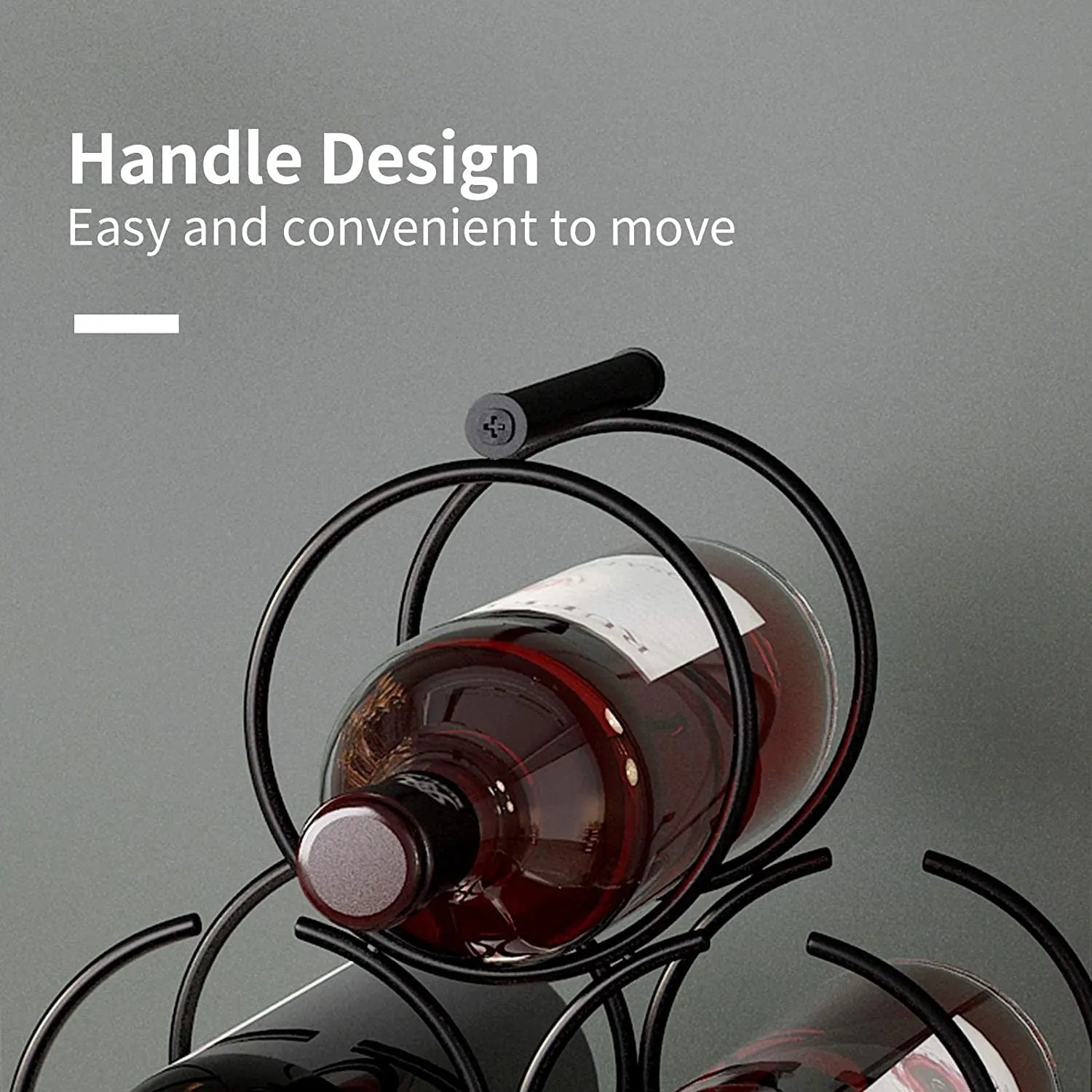 Mecor Countertop 6 Bottle Wine Rack