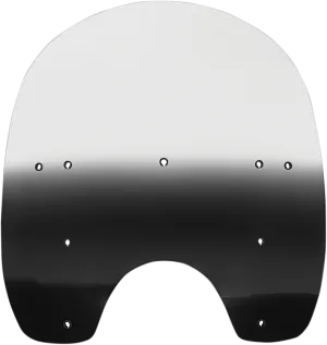 Memphis Shades MEP6281 Replacement Plastic for HD Quick-Release Compact Windshield - 17in. - Gradient Black