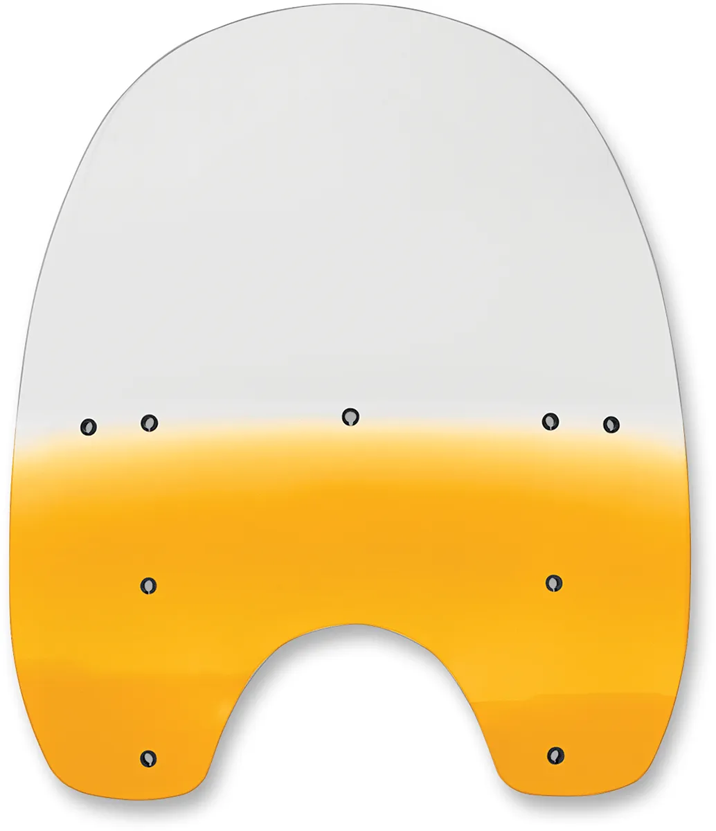 Memphis Shades MEP6284 Replacement Plastic for HD Quick-Release Compact Windshield - 17in. - Gradient Purple