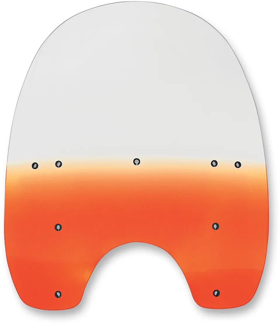 Memphis Shades MEP6284 Replacement Plastic for HD Quick-Release Compact Windshield - 17in. - Gradient Purple