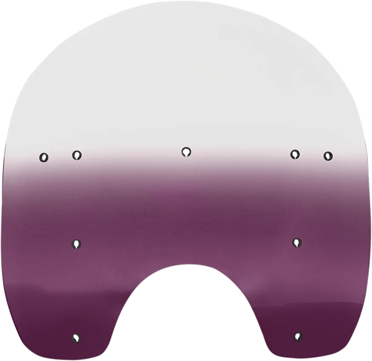 Memphis Shades MEP6284 Replacement Plastic for HD Quick-Release Compact Windshield - 17in. - Gradient Purple