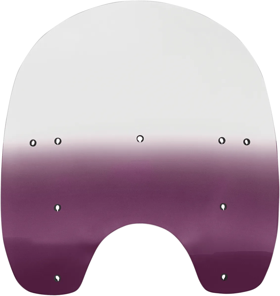 Memphis Shades MEP6284 Replacement Plastic for HD Quick-Release Compact Windshield - 17in. - Gradient Purple