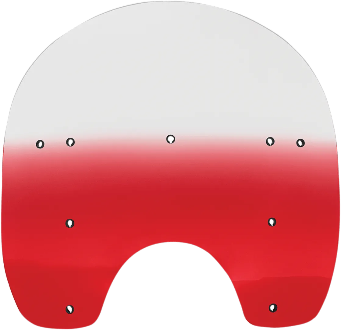 Memphis Shades MEP6284 Replacement Plastic for HD Quick-Release Compact Windshield - 17in. - Gradient Purple