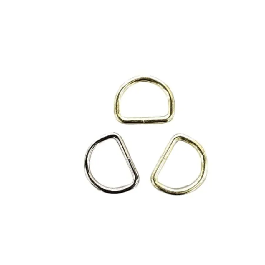 Metal D Rings THH1026