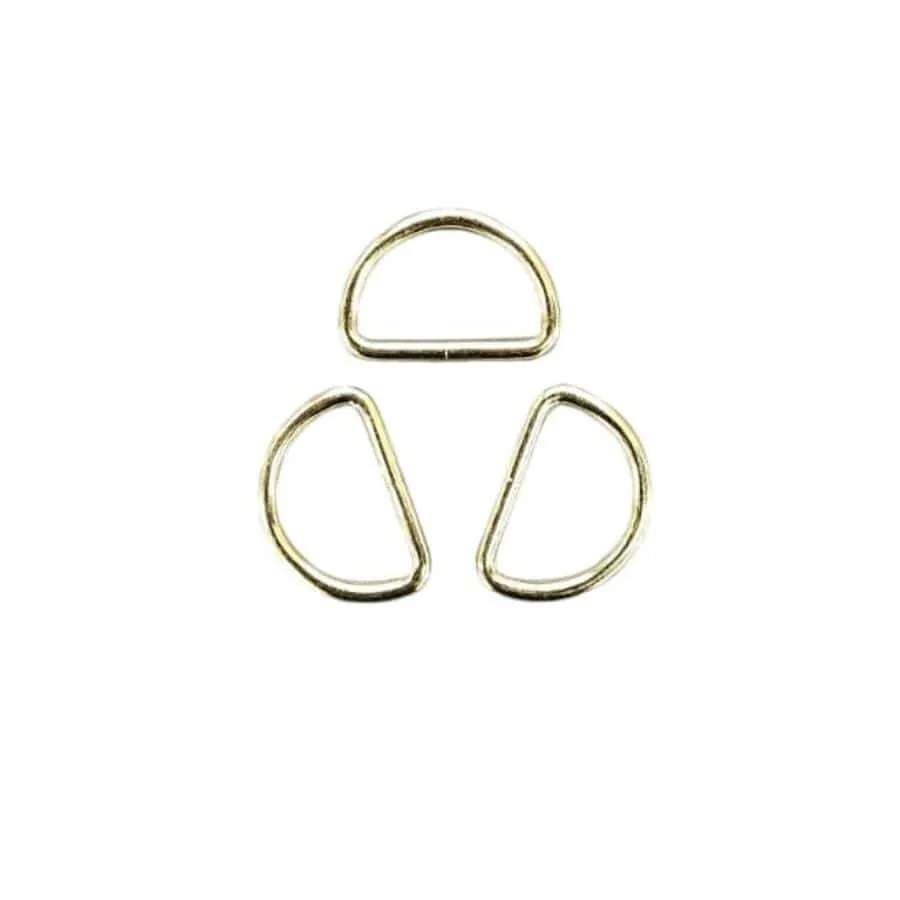Metal D Rings THH1026
