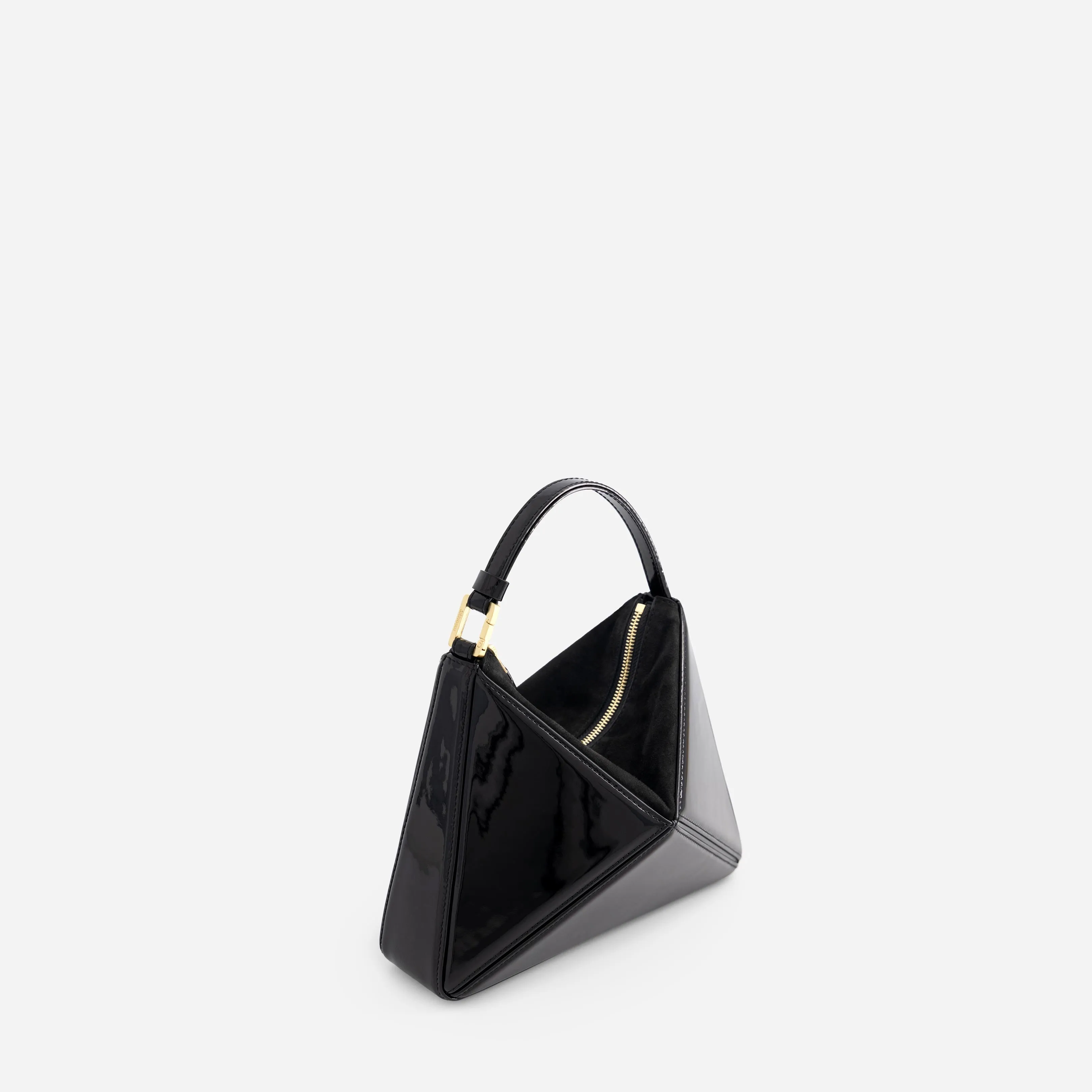 Mini Flex Bag - Patent Black