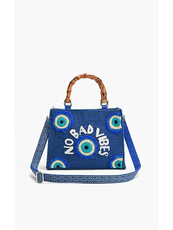 no bad vibes top handbag