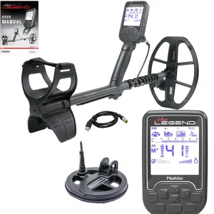 Nokta The Legend SMF Metal Detector with LG15 6" Waterproof Search Coil