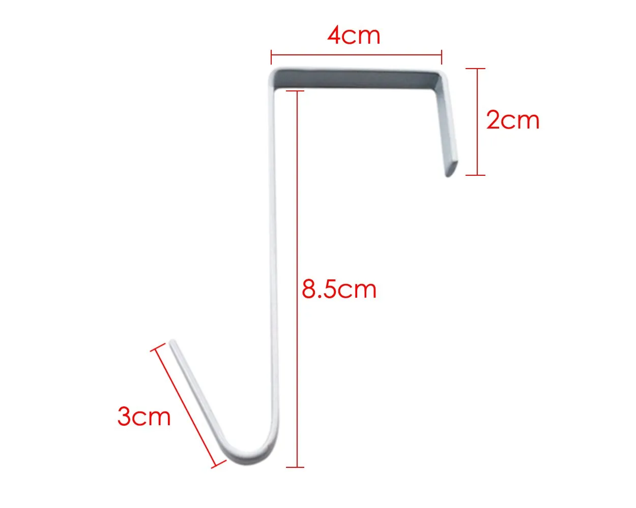 Over Door Metal Hooks 15 Pcs Z Shape Hanger