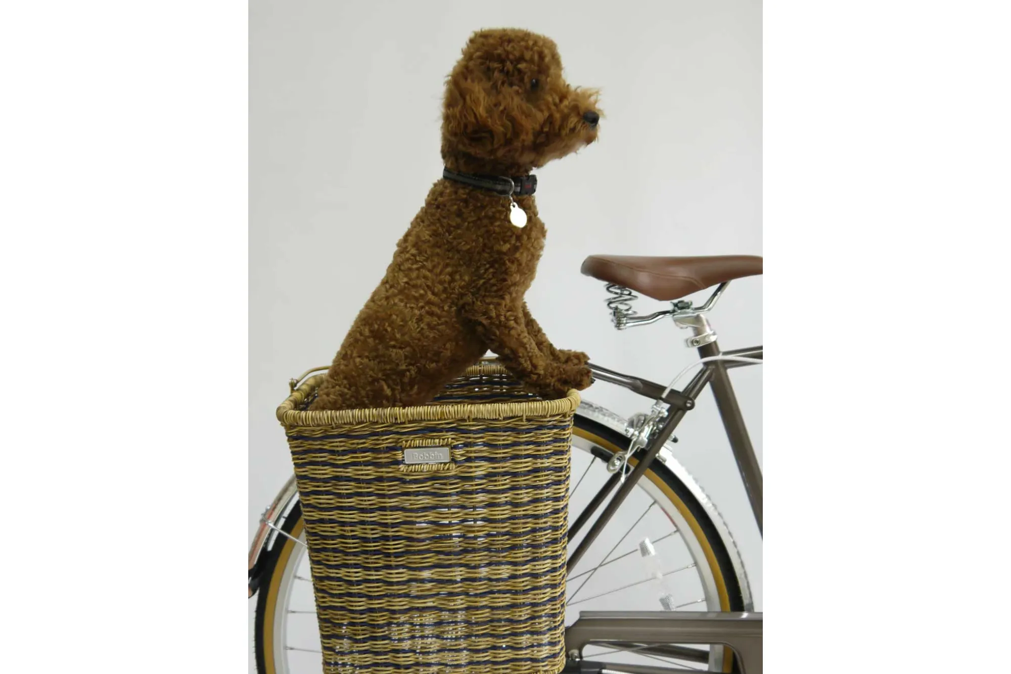 Pannier Bike Basket - Breton Stripes