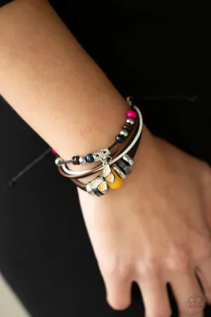 Paparazzi Bodacious Butterfly - Multi Urban Bracelet