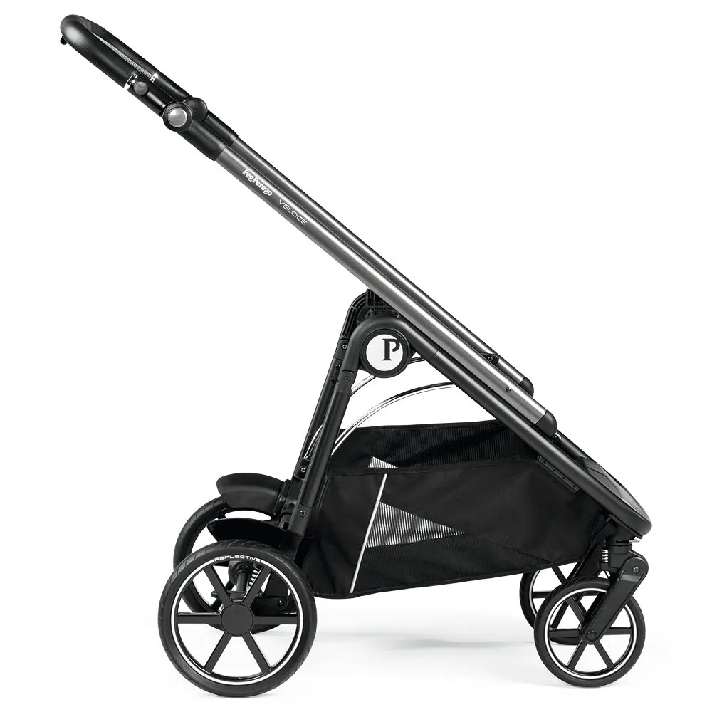 PEG PEREGO VELOCE STROLLER  - CITY GREY