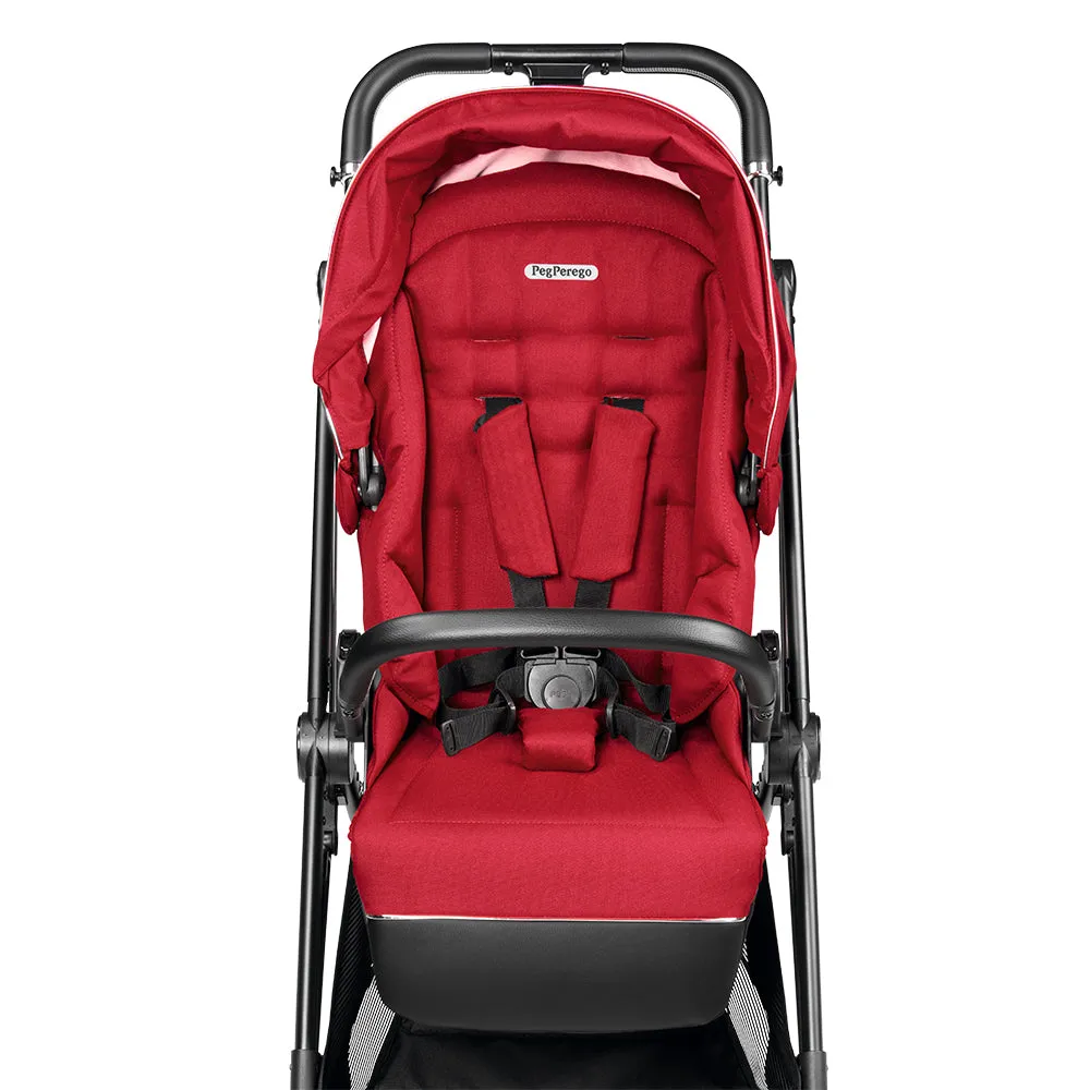 PEG PEREGO VIVACE STROLLER  - RED SHINE