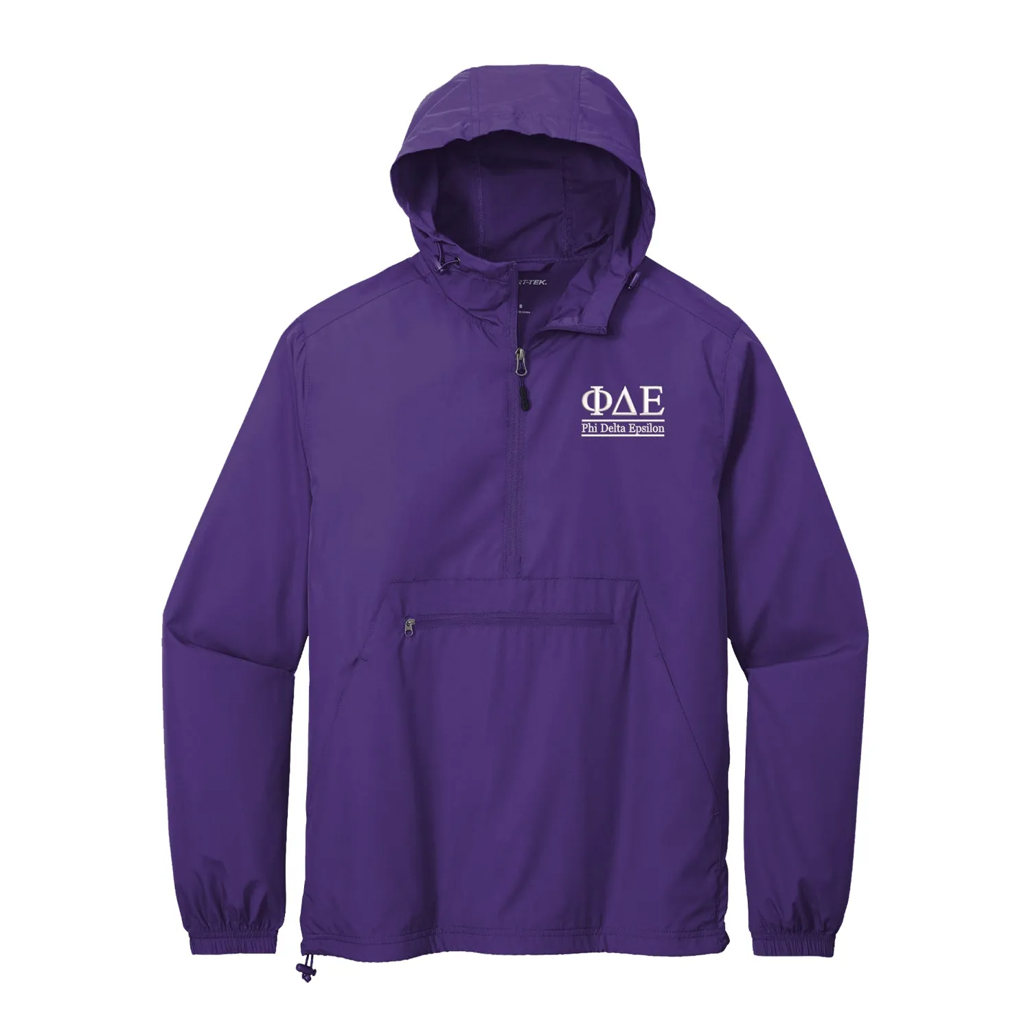 Phi Delta Epsilon Lightweight Windbreaker - 2 Line Design