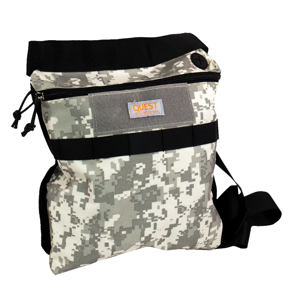 Quest Q40 Metal Detector Pack with 2 Coils, Hat, Wireless HP Pouch and Cover
